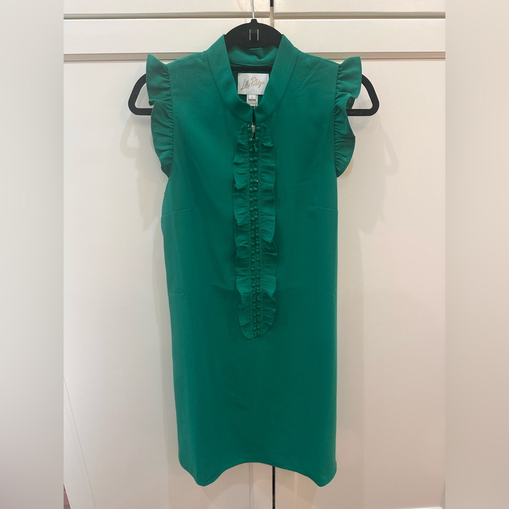 Lilly Pulitzer Adalee Shift Dress - Fiddle Leaf Green